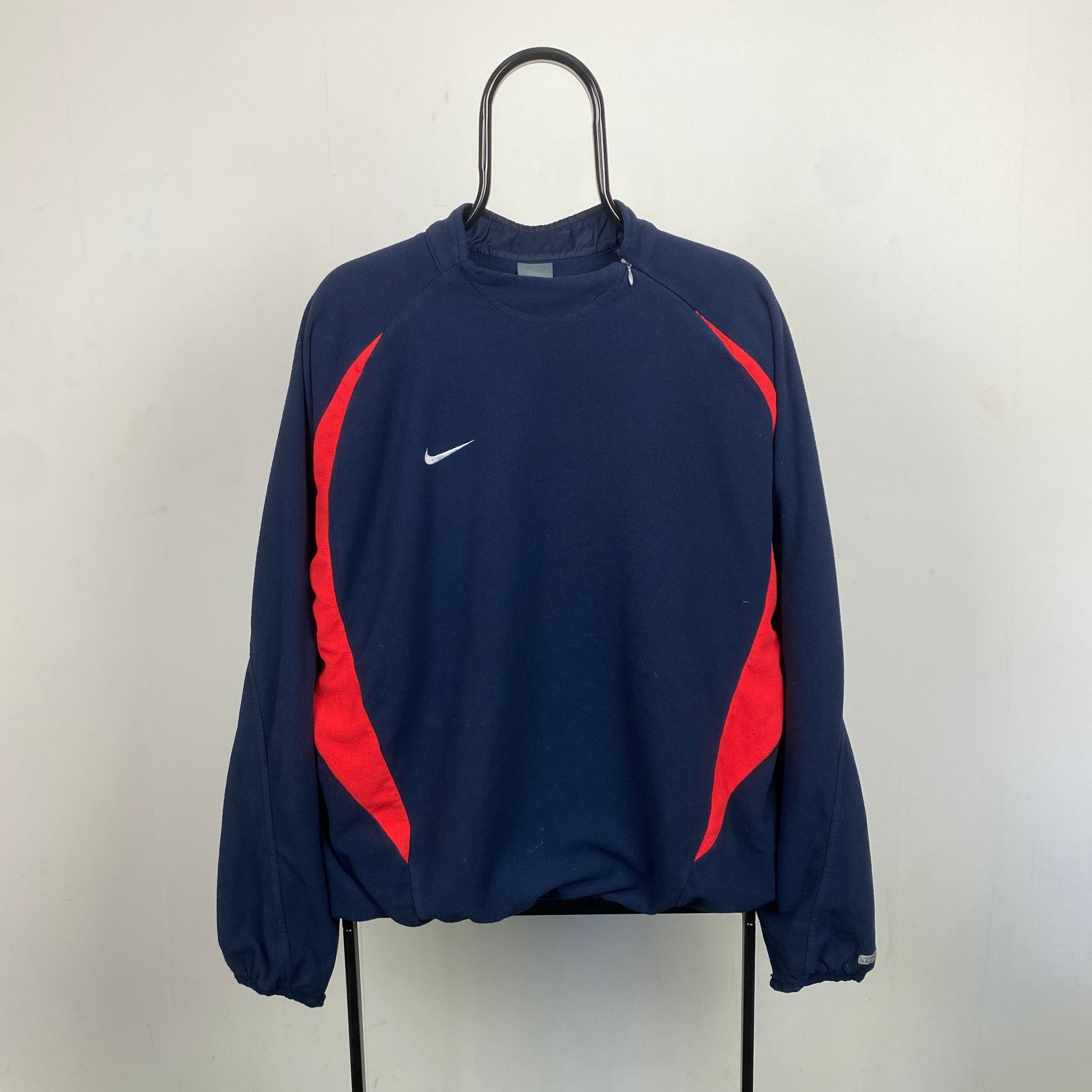 00s Nike Therma Fit Side Winder Sweatshirt Blue Large – Clout Closet