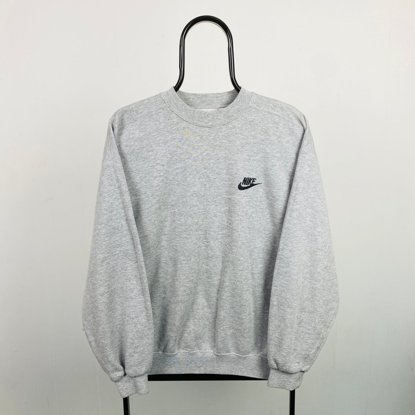 90s Nike Sweatshirt Grey Medium