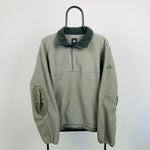 00s Nike ACG 1/4 Zip Fleece Sweatshirt Green Medium