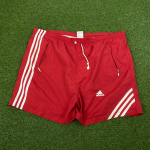 90s Adidas Shorts Red XXL