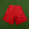 00s Nike Cotton Shorts Red XS