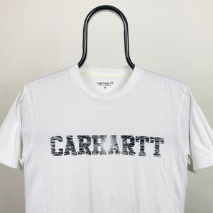 Retro Carhartt T-Shirt White Small
