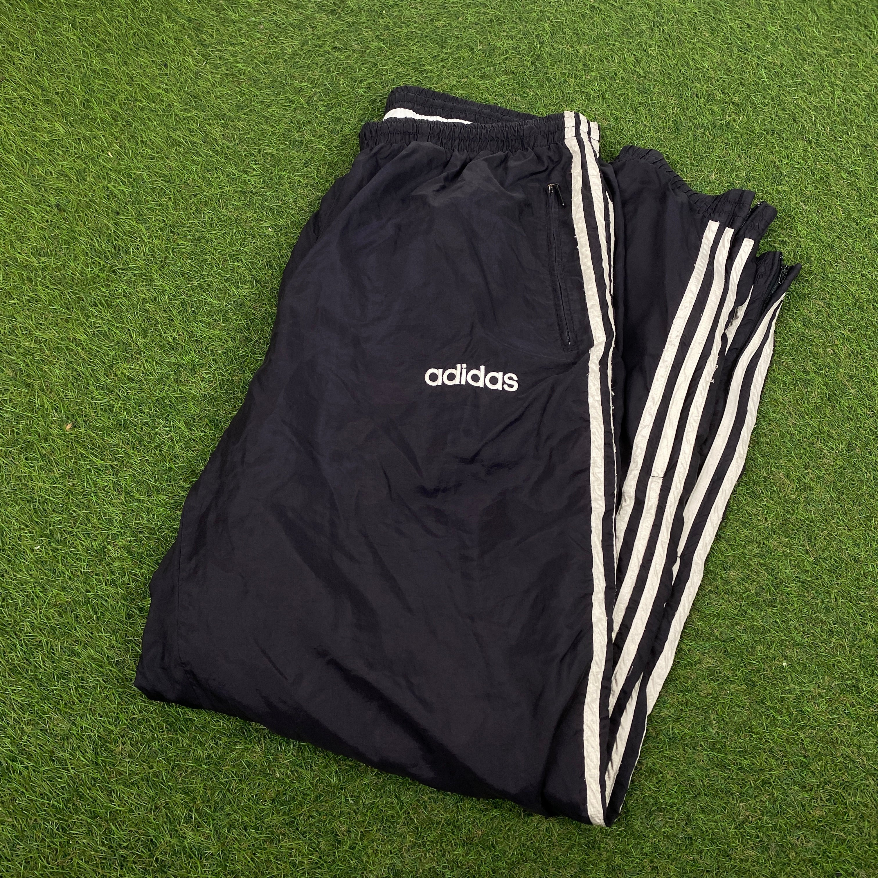 00s Adidas Joggers Blue XL