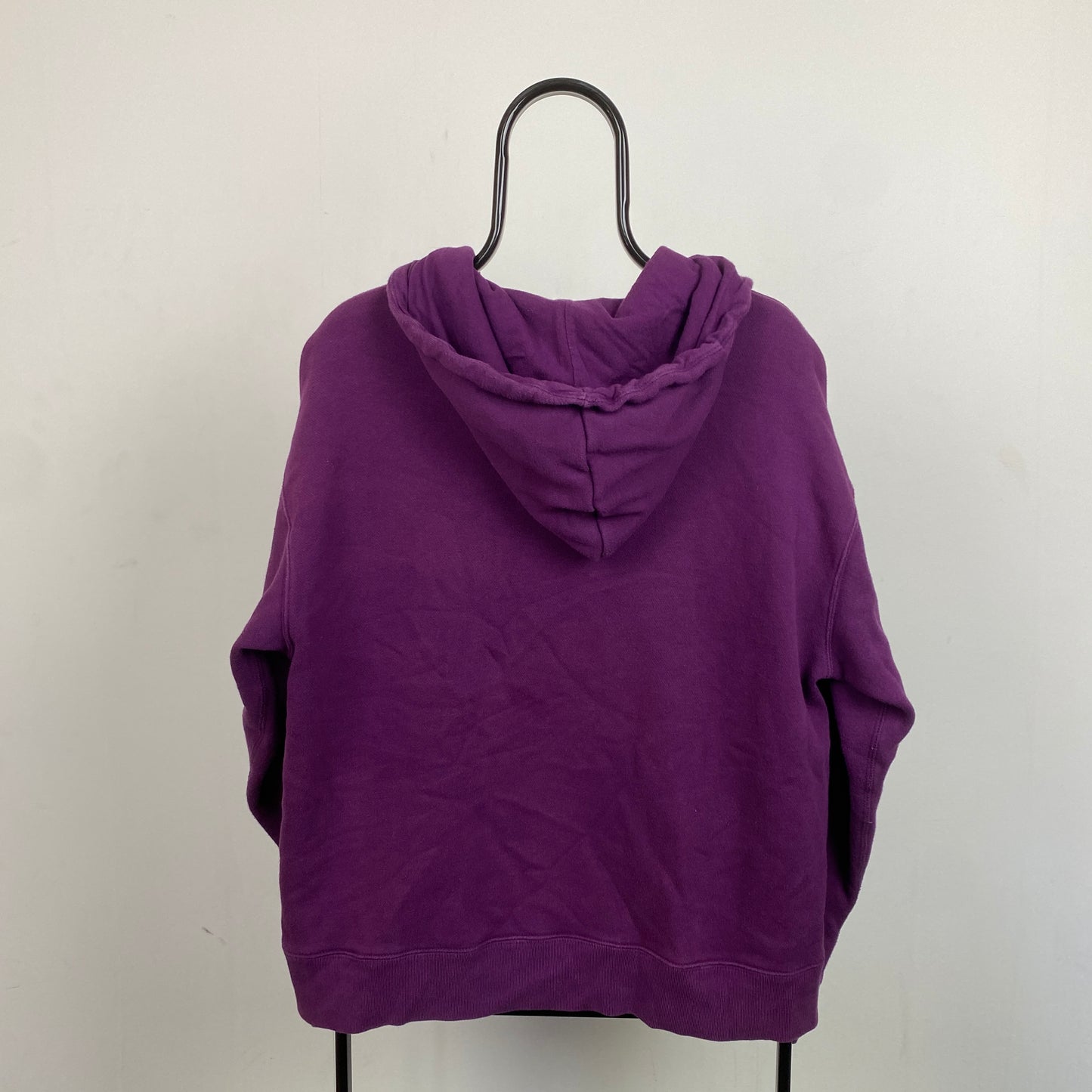 Retro Champion Hoodie Purple XL