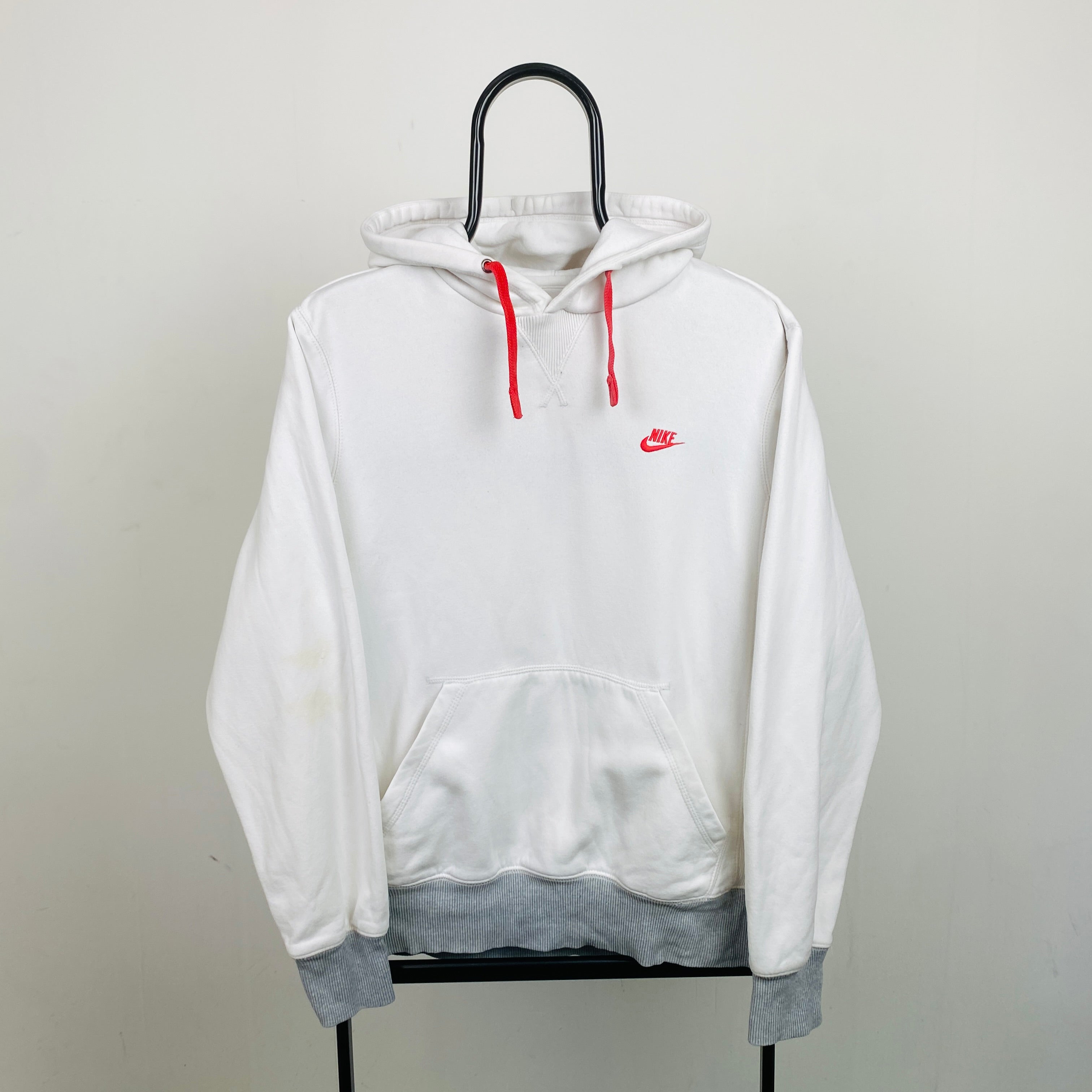 00s Nike Hoodie White Medium