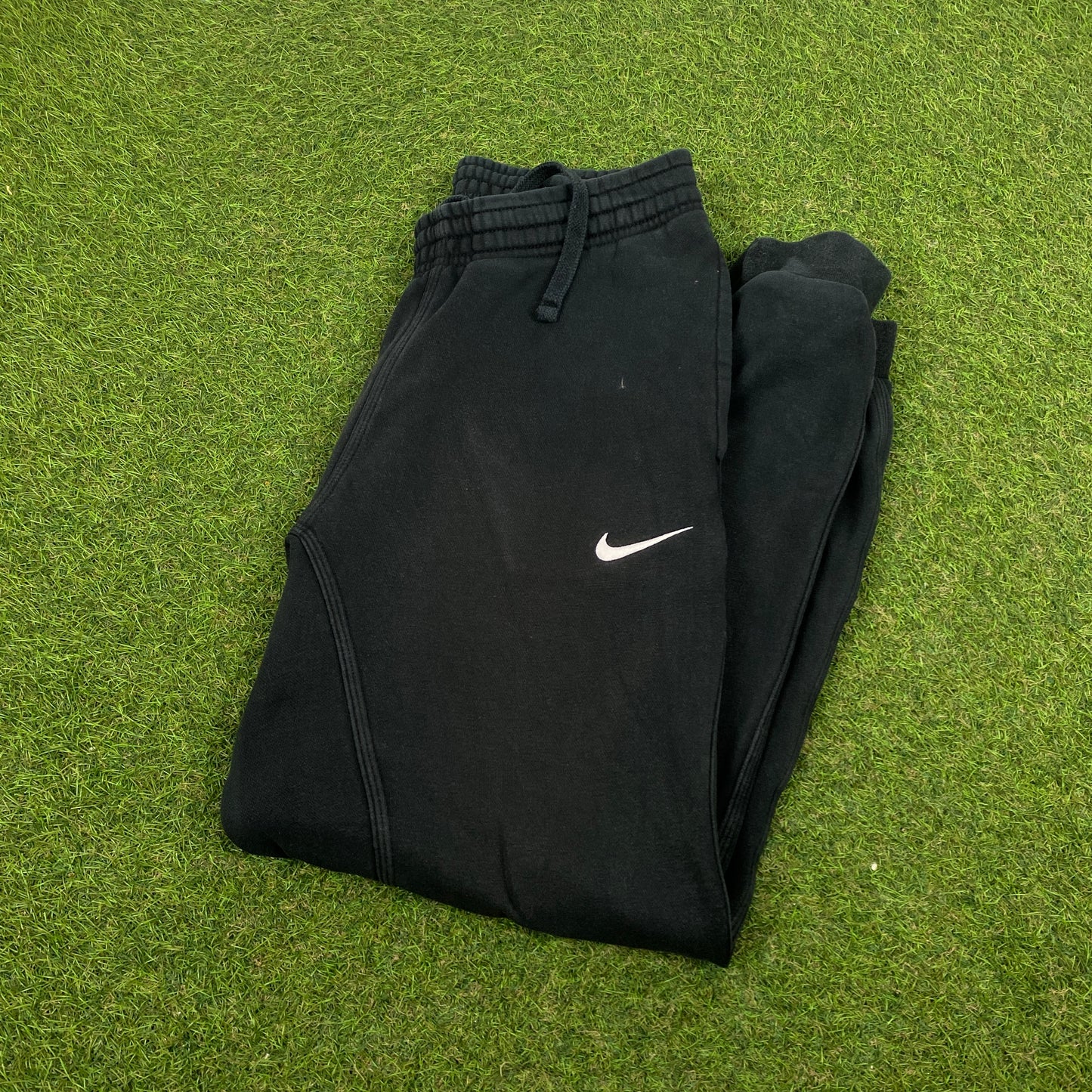 00s Nike Cotton Joggers Black Small