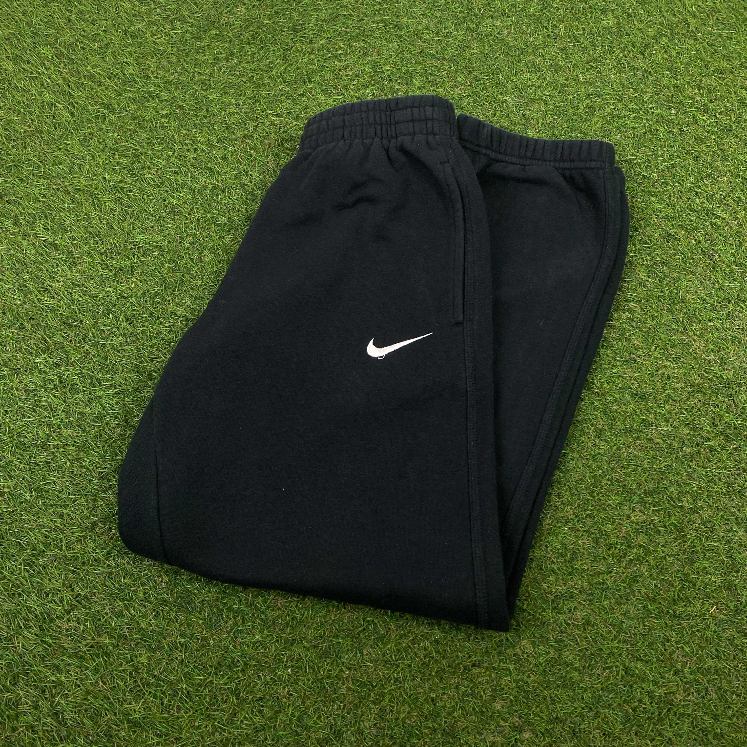 00s Nike Cotton Joggers Black XS