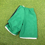 00s Adidas Celtics Basketball Shorts Green XS