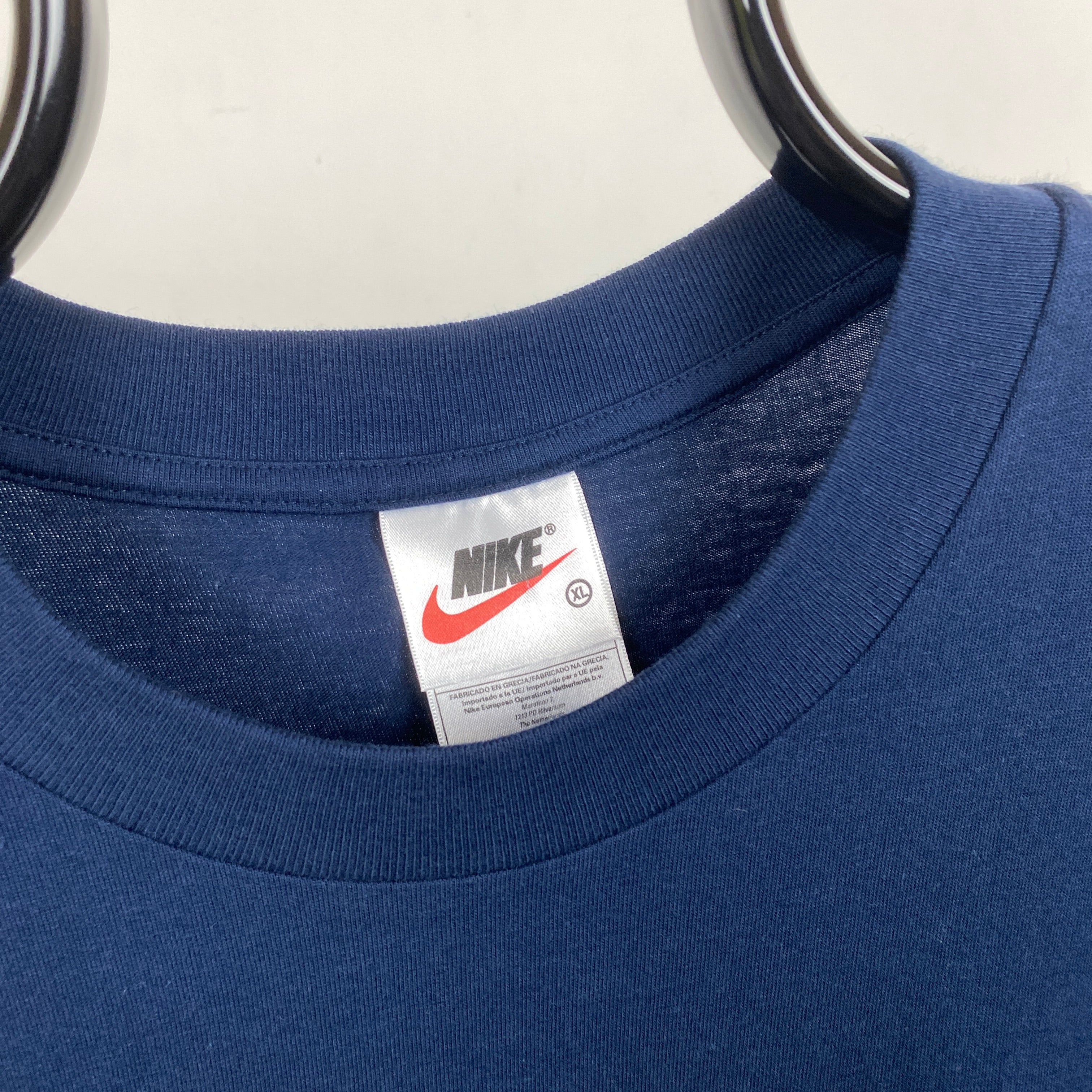90s Nike Clock T-Shirt Blue XL