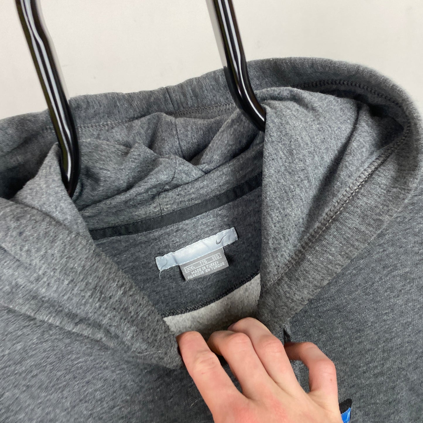 00s Nike Hoodie Grey XXL