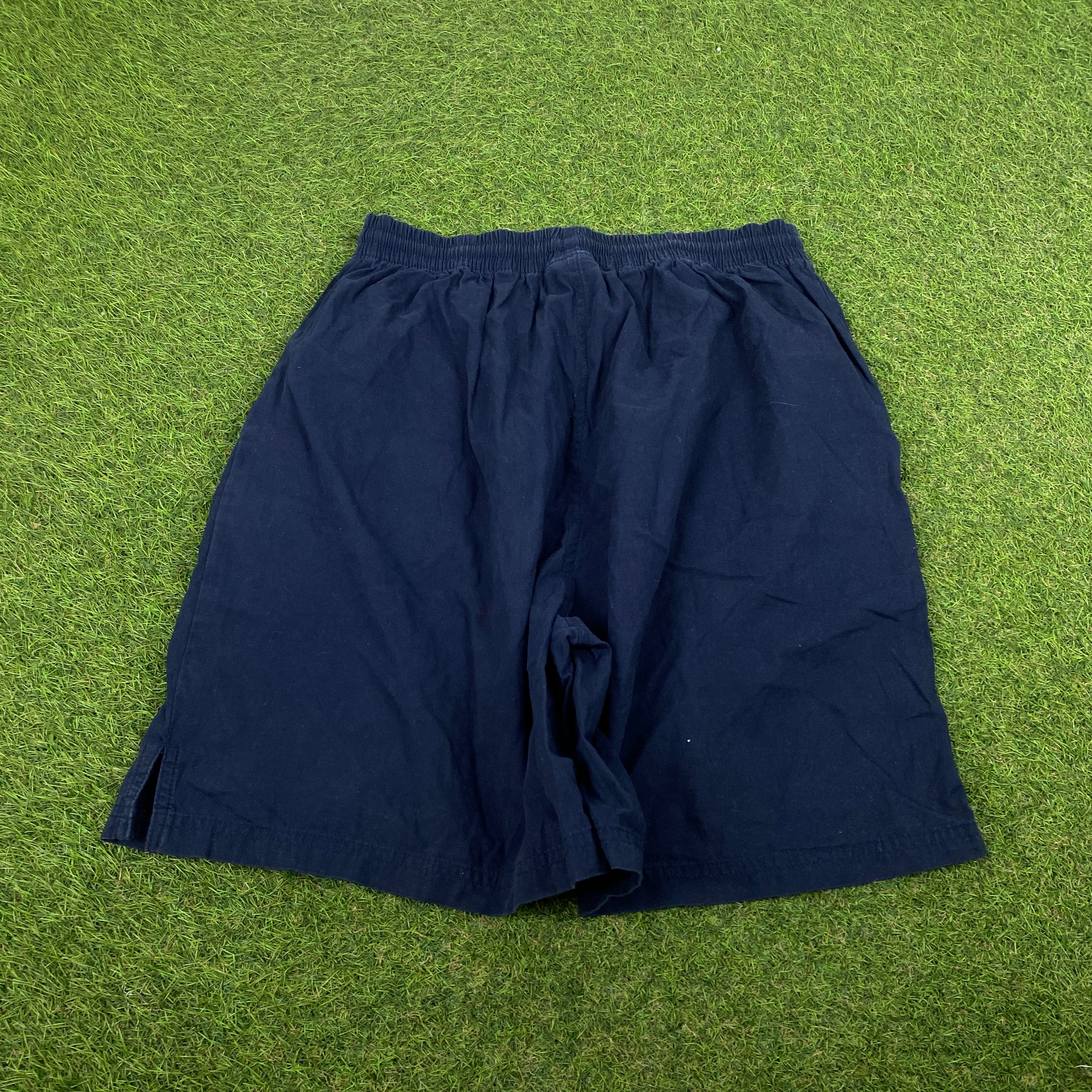 Reebok shorts best sale blue