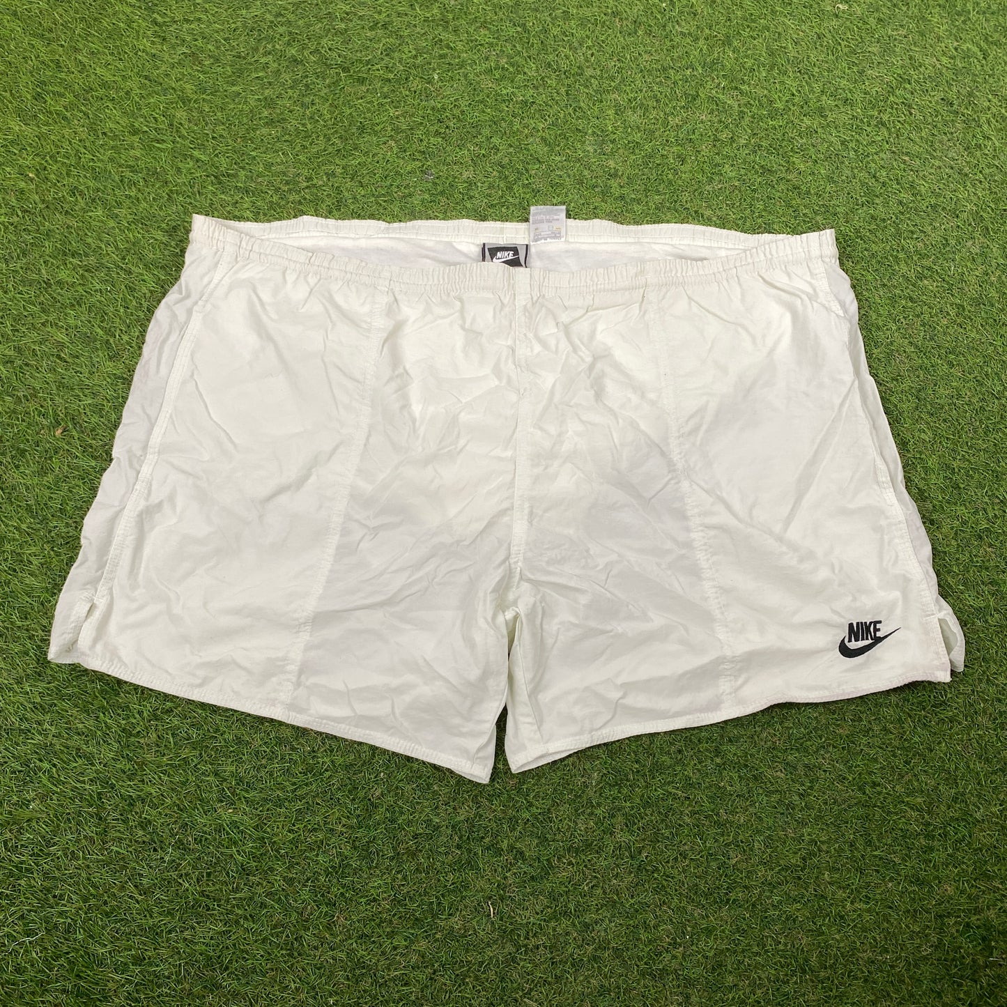 90s Nike Shorts White Large