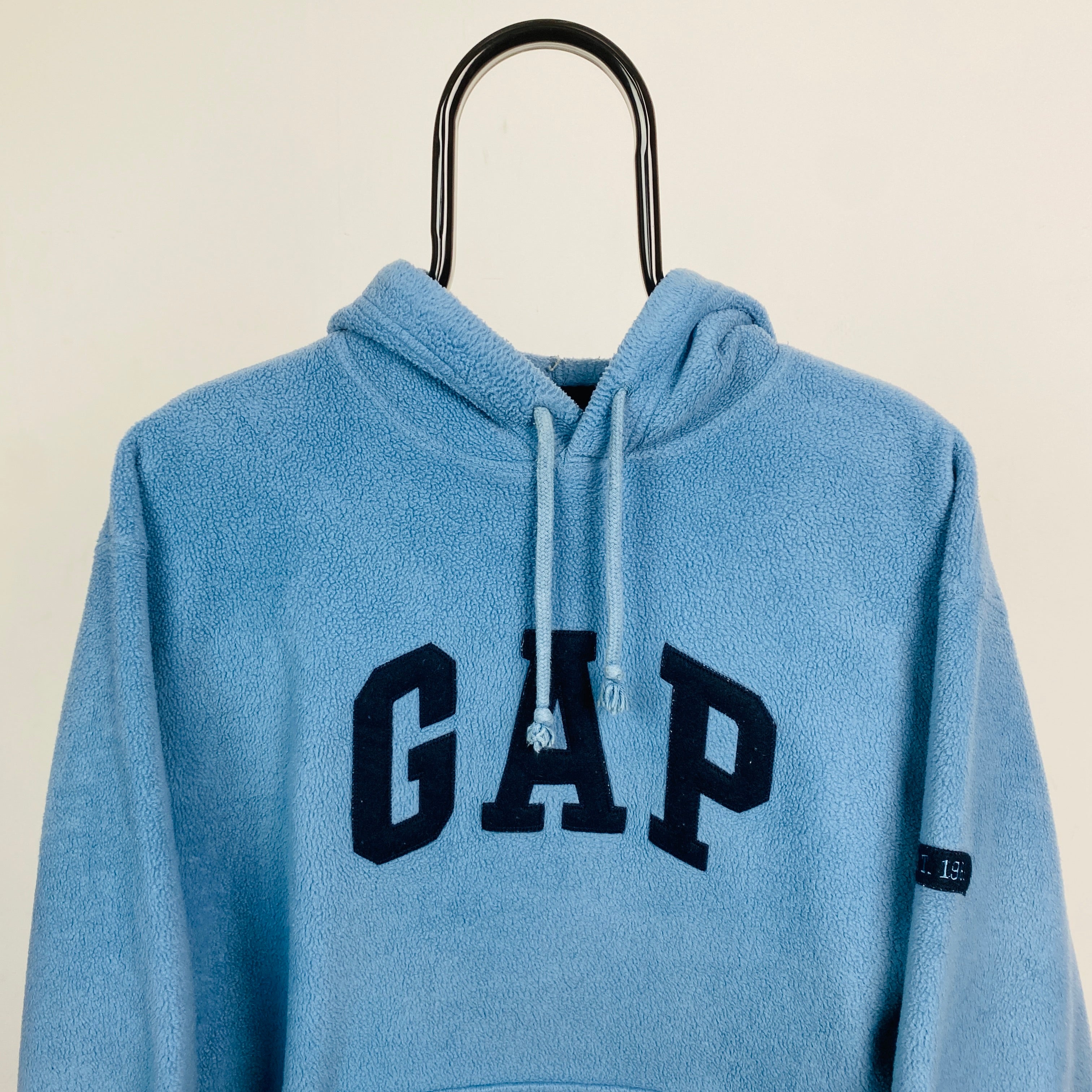 Retro Gap Hoodie Blue Large – Clout Closet