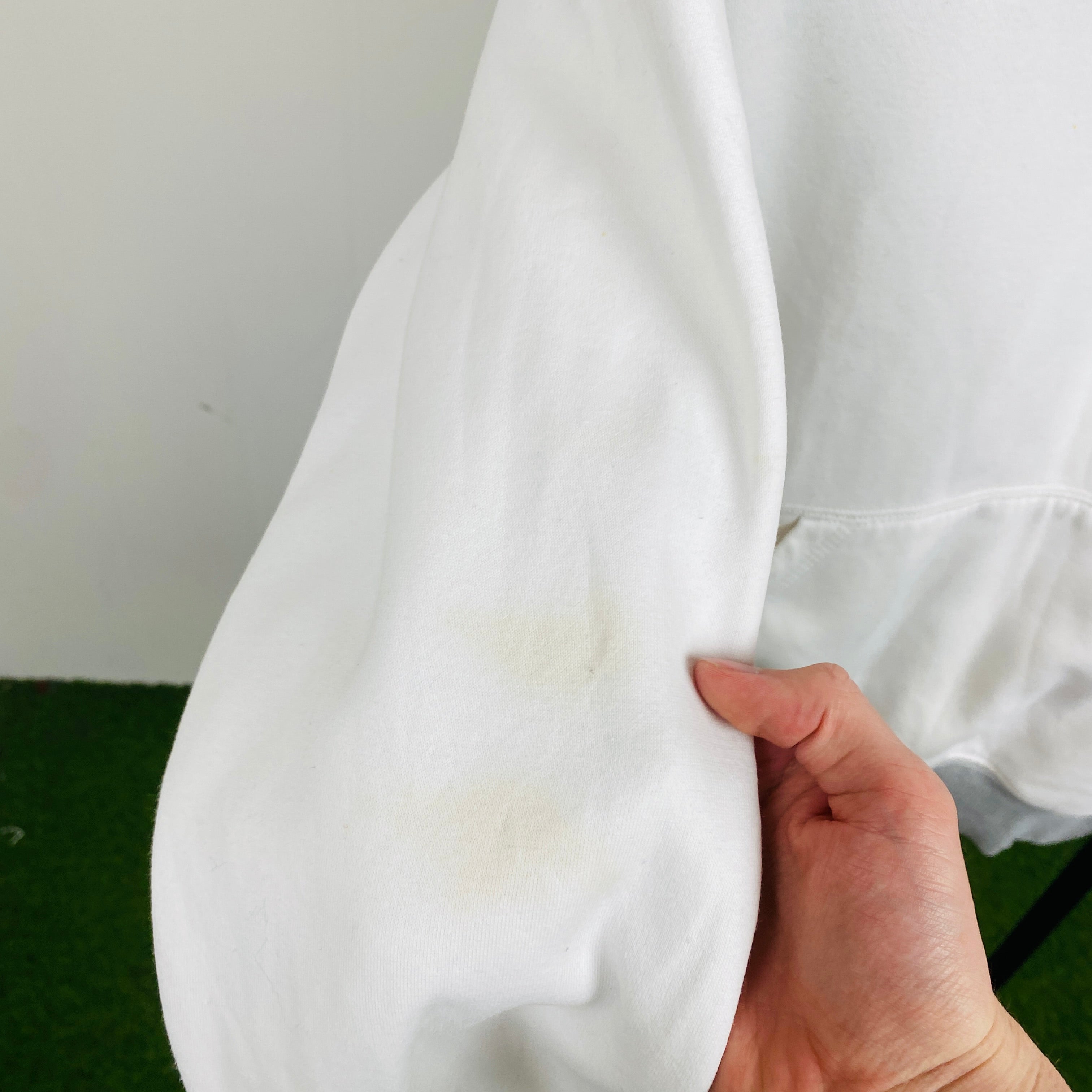 00s Nike Hoodie White Medium