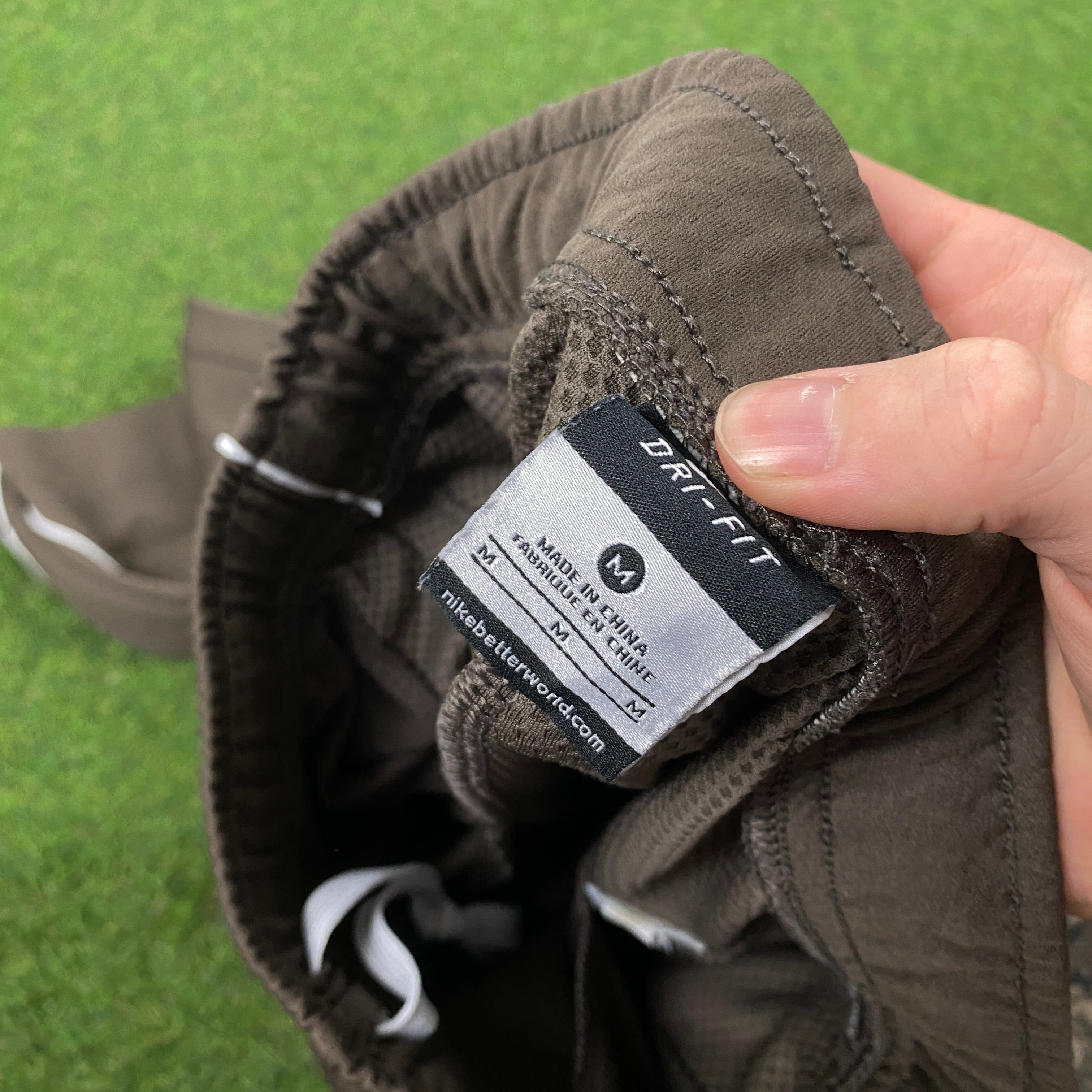 00s Nike Piping Joggers Brown XS