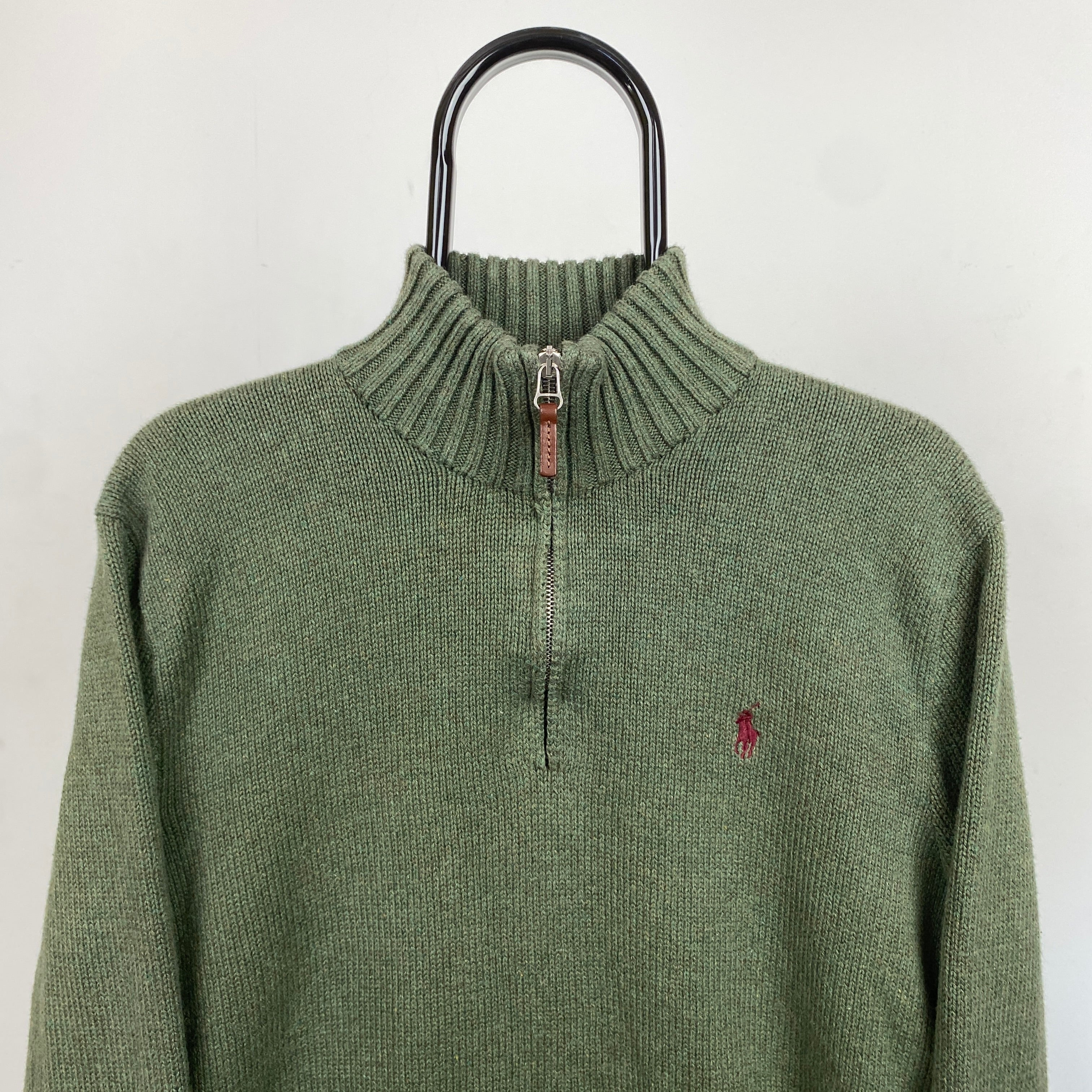 Ralph lauren sweatshirt discount green