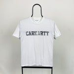 Retro Carhartt T-Shirt White Small