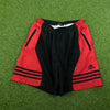 00s Adidas Zip Pocket Shorts Black XL