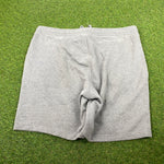 Retro Gap Cotton Shorts Grey XL