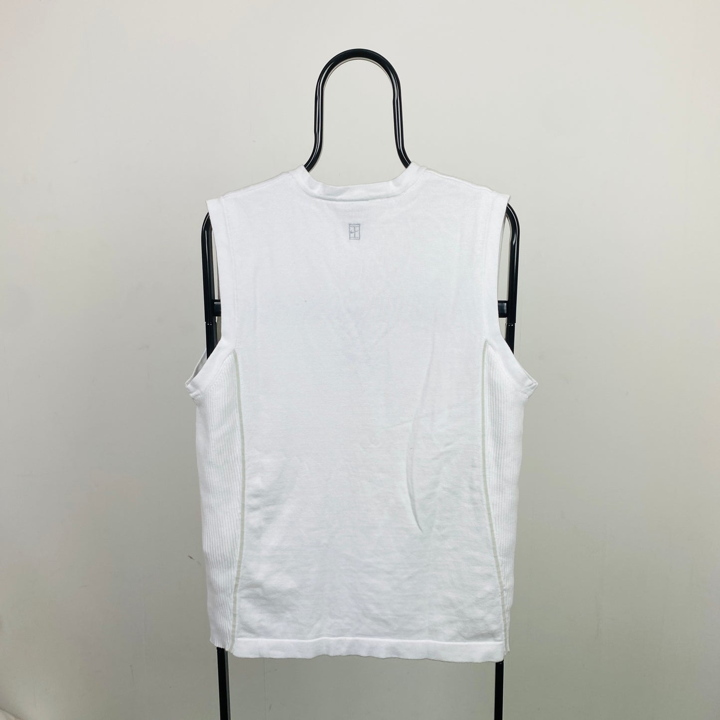 00s Nike Sweater Vest Sweatshirt White Small