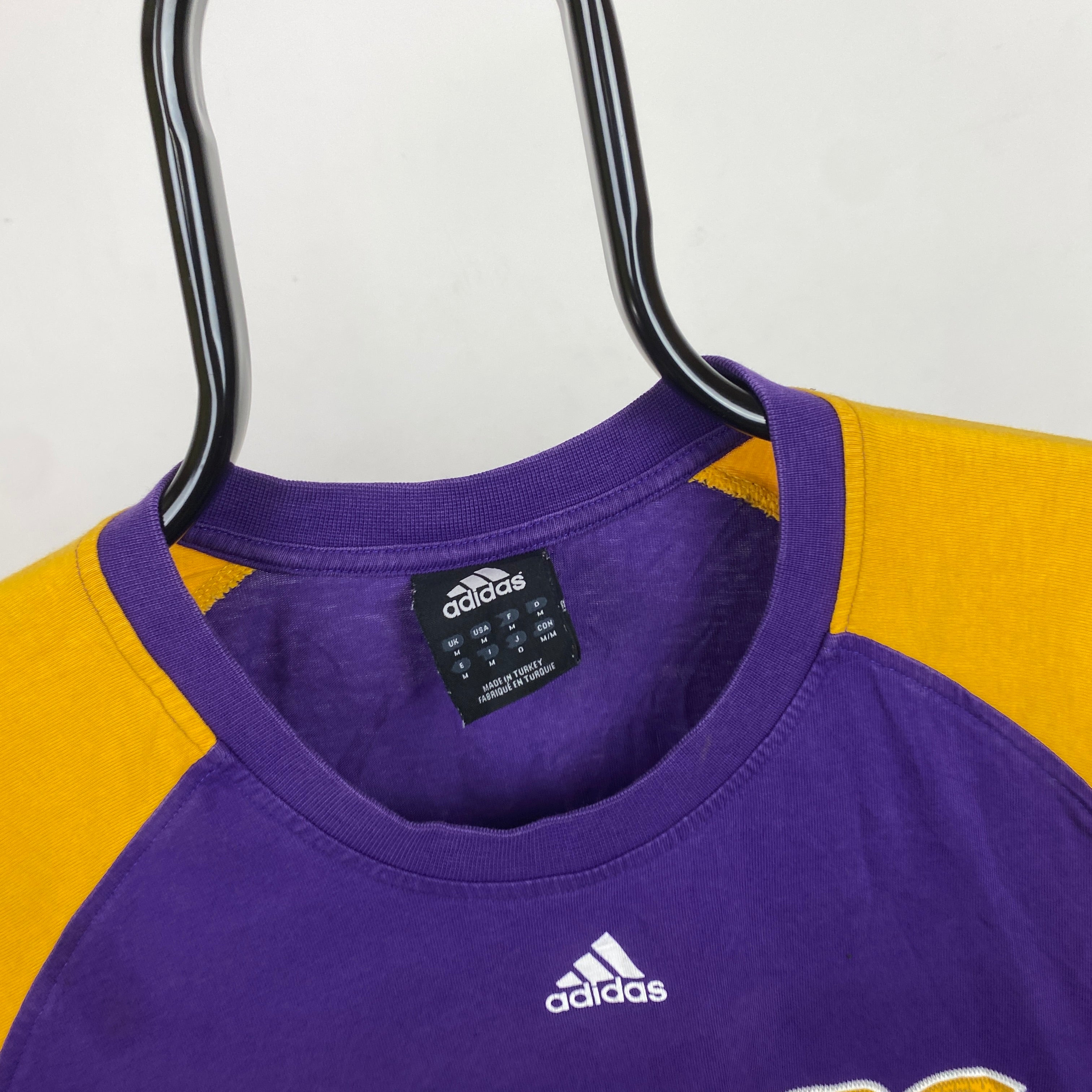 00s Adidas Lakers T-Shirt Purple Medium – Clout Closet