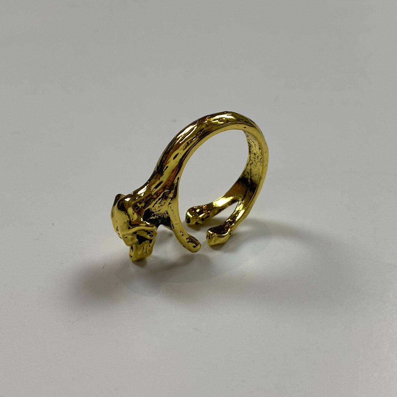 Adjustable Dog Ring Gold