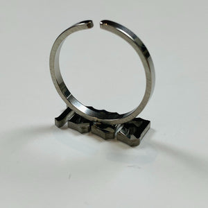Adjustable 1999 Birth Year Ring Silver