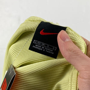 Nike Cami Crop Top Yellow Small