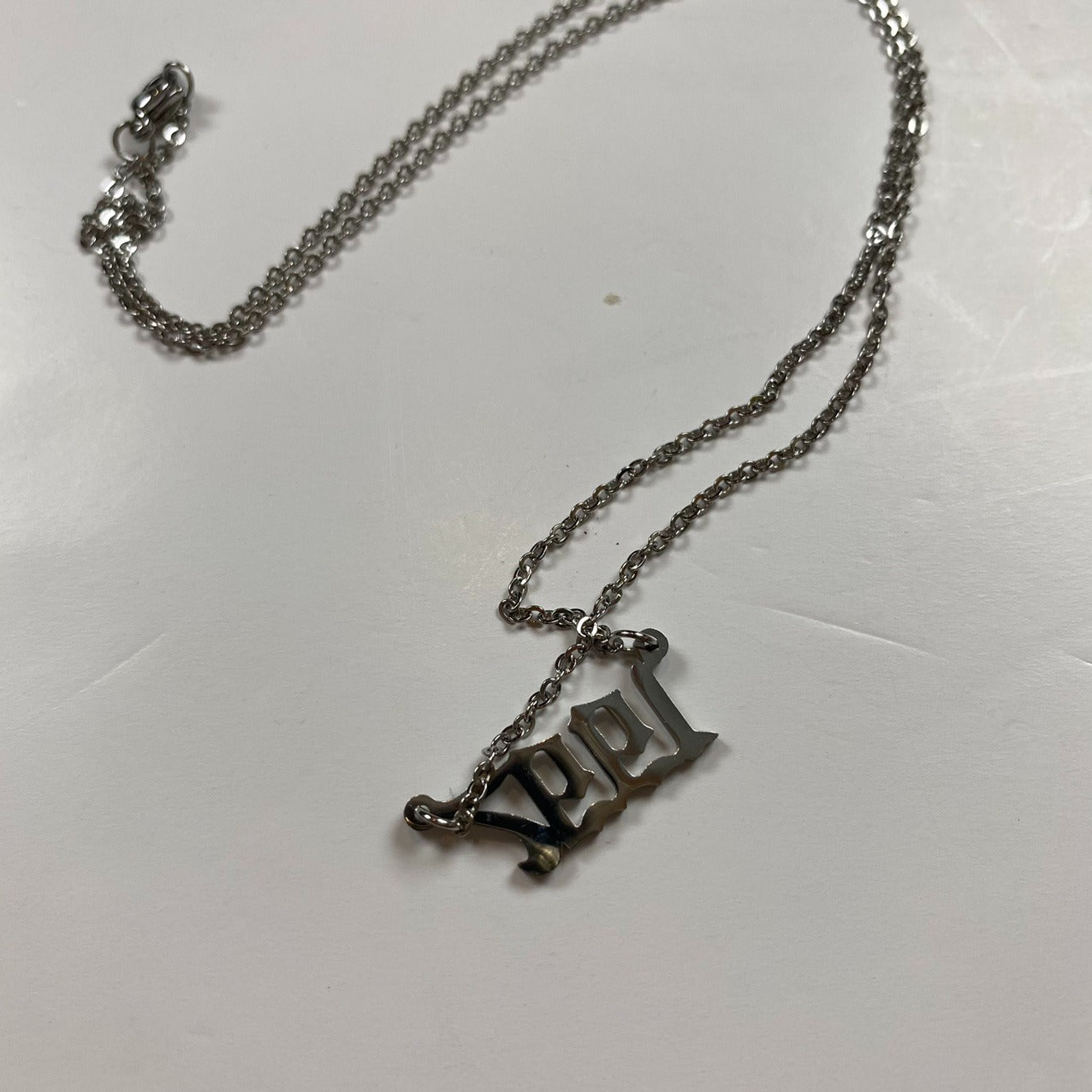 1997 Birth Year Necklace Chain Silver