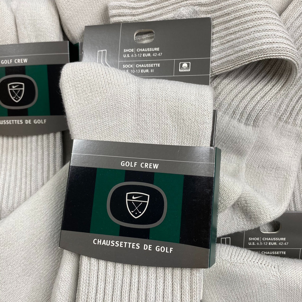 Deadstock Nike Golf Socks Grey