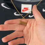 1998 Birth Year Necklace Chain Gold