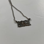 1998 Birth Year Necklace Chain Silver