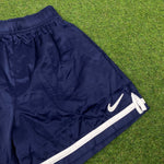 00s Nike Nylon Shorts Blue Small