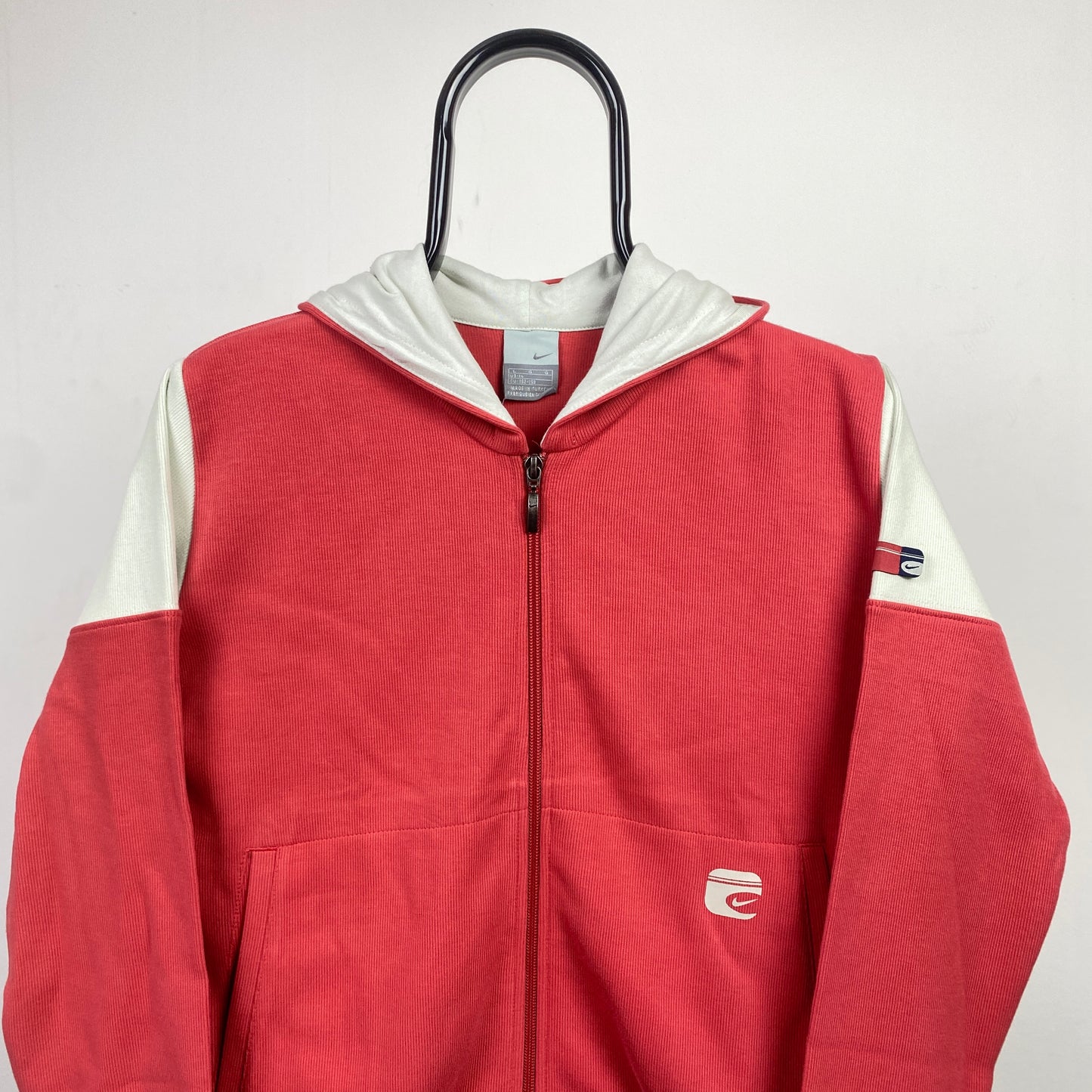 00s Nike Zip Hoodie Red XS