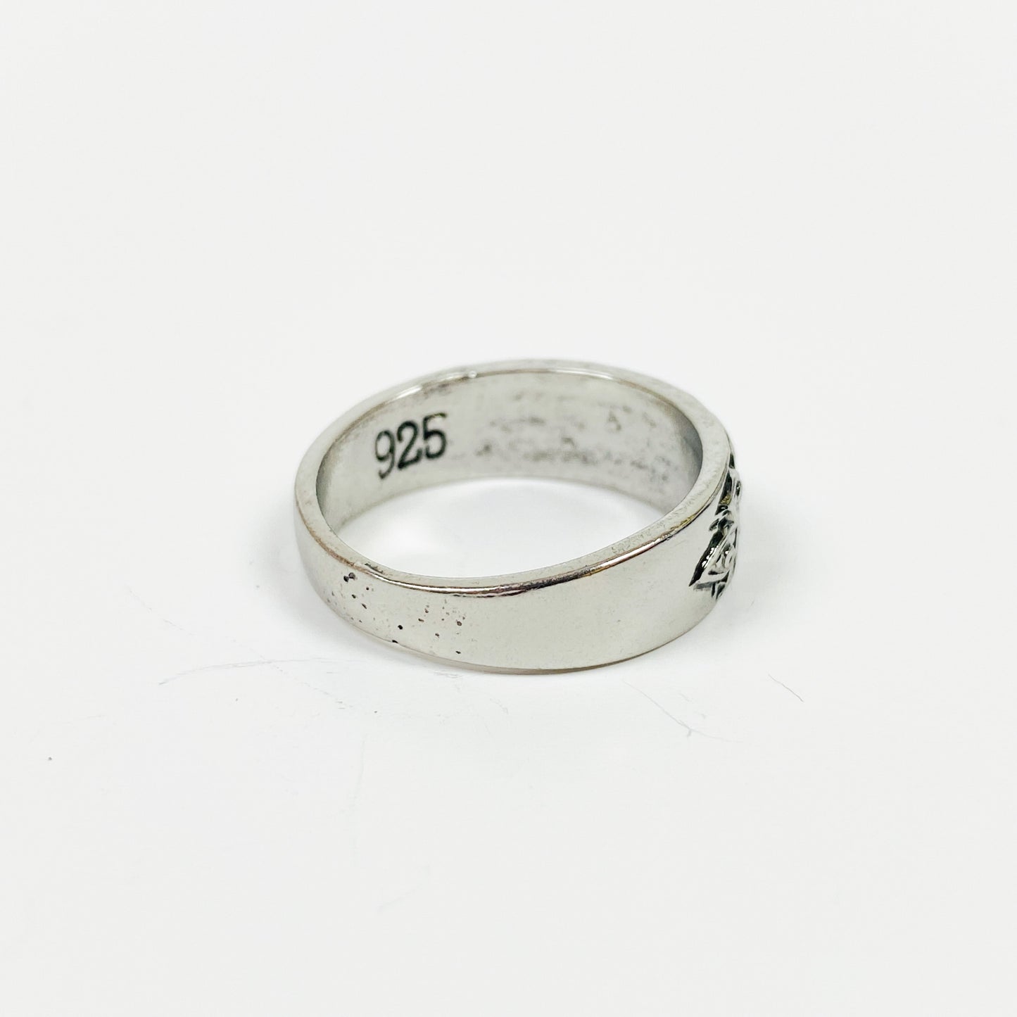 Retro Vintage Eye Ring Silver