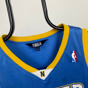 Retro Denver Nuggets Anthony Basketball Jersey Vest Blue Small