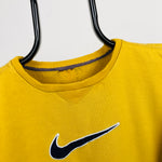 90s Nike Sweatshirt Yellow Small