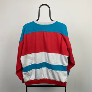 90s Adidas Sweatshirt Red Large