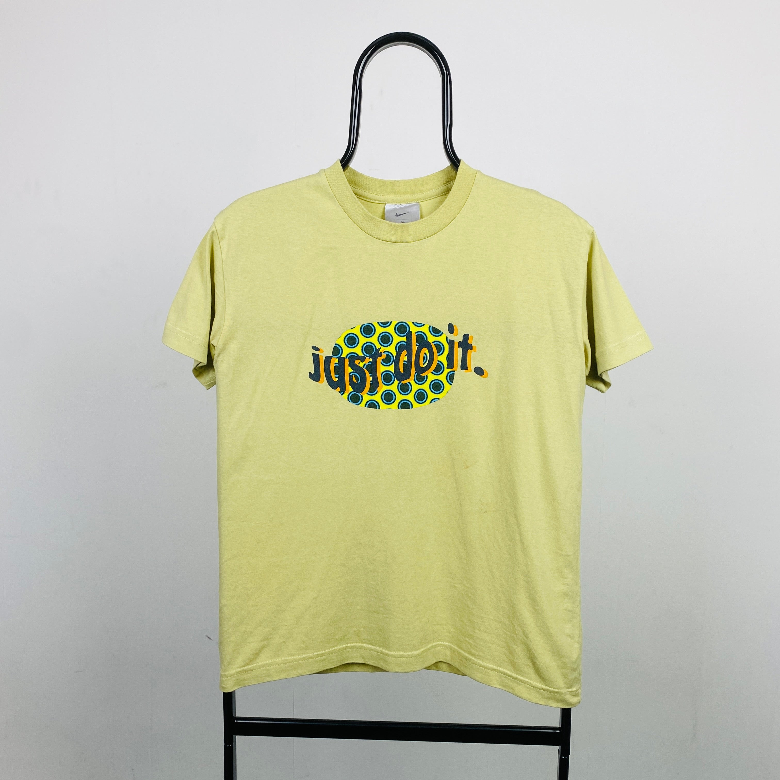 00s Nike T-Shirt Yellow Medium