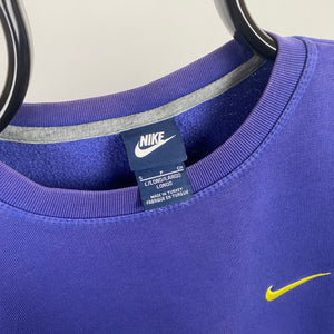 00s Nike Sweatshirt Purple Small