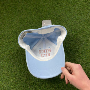 Vintage Nike Spell Out Hat Baby Blue