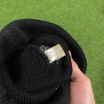 Retro Animal Beanie Hat Black