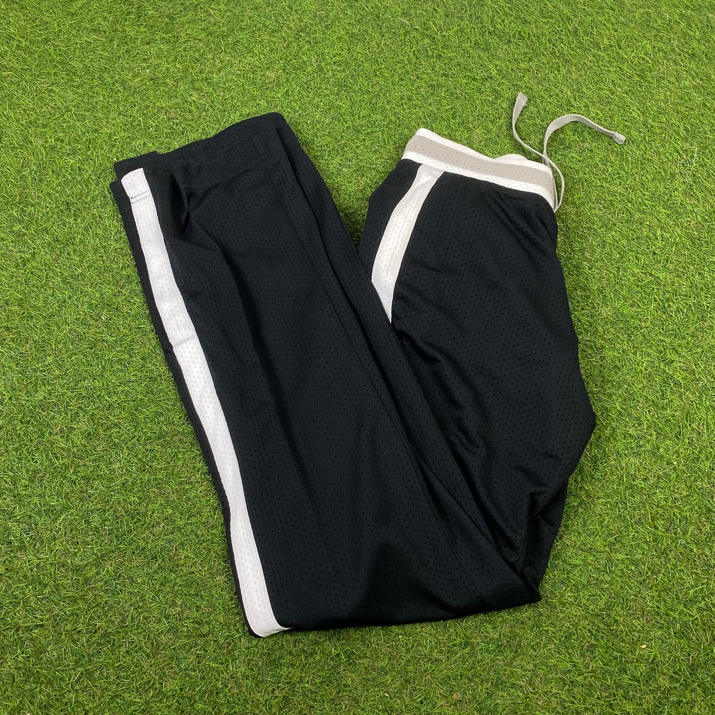 90s Nike Mesh Joggers Black Medium