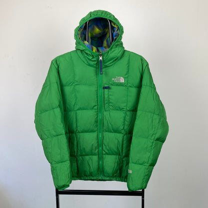 90s The North Face Puffer Jacket Green Small