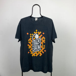 Retro 90s Jam Festival T-Shirt Black XL
