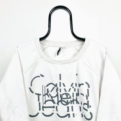 Retro CK T-Shirt White Small