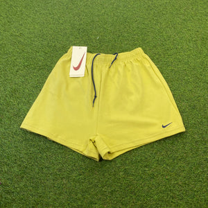 Vintage Nike Cotton Shorts Green Medium