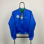 00s Nike Reversible Varsity Jacket Blue XL