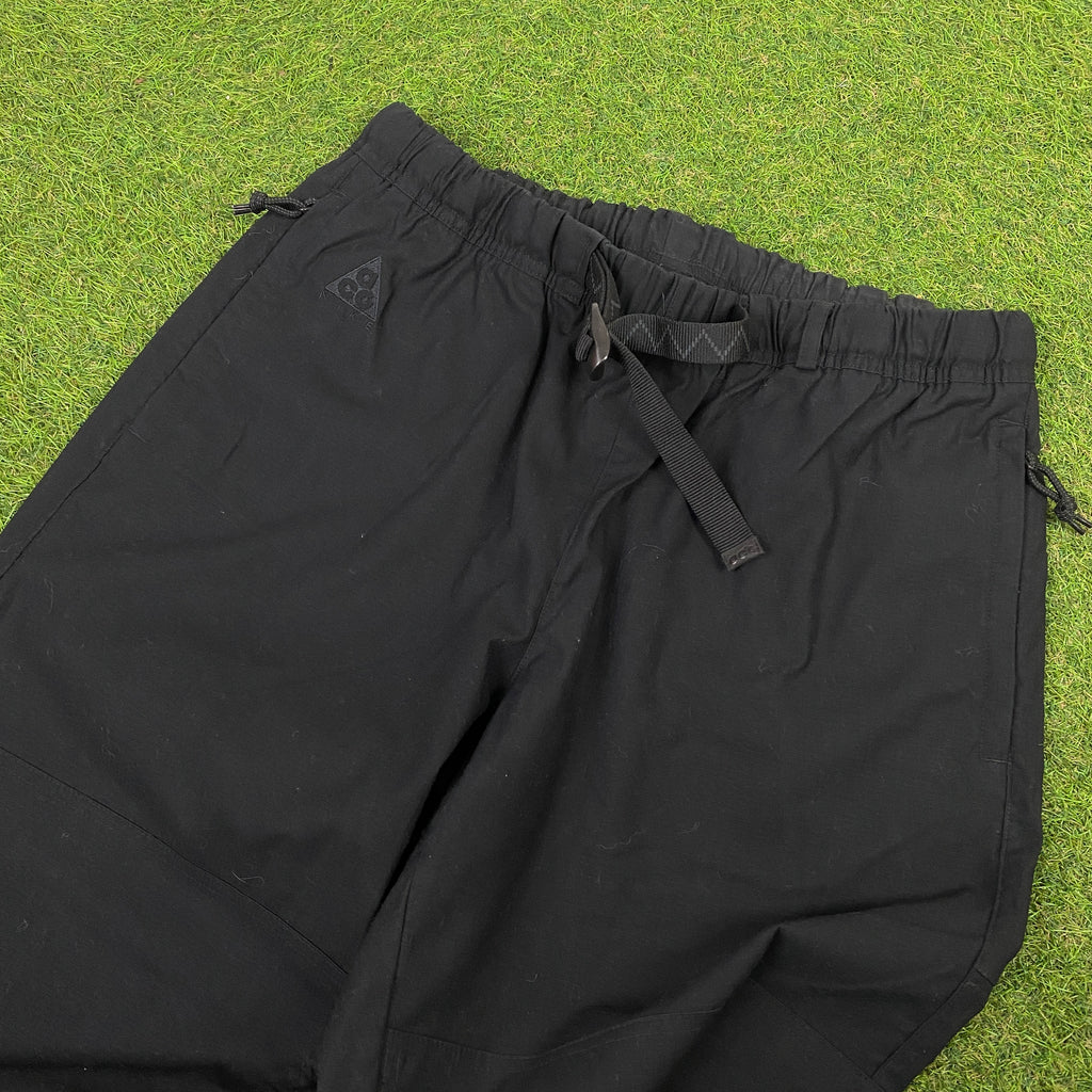 00s Nike ACG Cargo Trousers Joggers Black Large