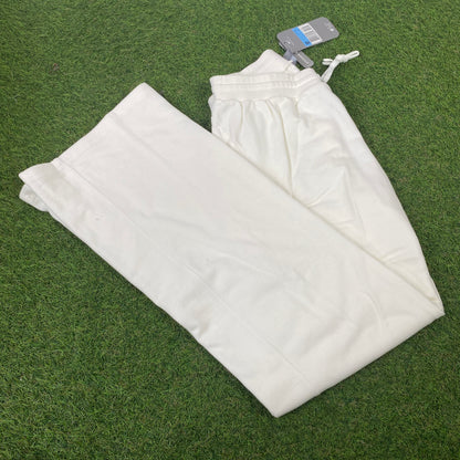 00s Nike Cotton Joggers White XL